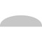 Ekena Millwork Elliptical Smooth Architectural Grade PVC Pediment, 46"W x 12-1/2"H x 2"P PEDPS046X125ELL00 - alternate 2